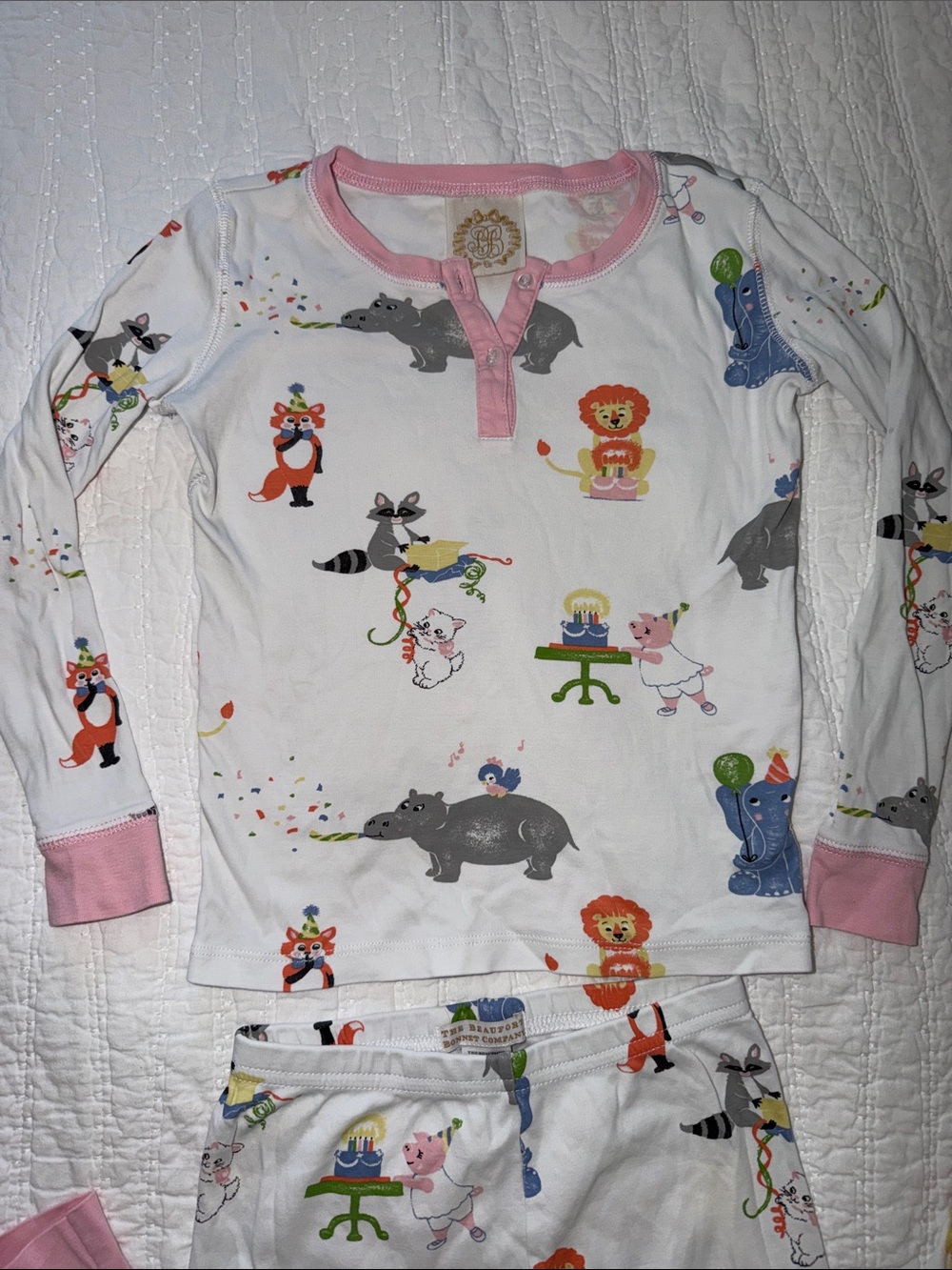 The Beaufort Bonnet Company’s Sara Jane’s Sweet Dreams pajama set - Picture 2 of 8